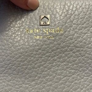 Kate, spade, two-tone gray Crossbody